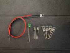 Technics SL-1210/1200 MK2/MK5/M3D - Set completo di LED (Pitch,Strobe,33/45Target)