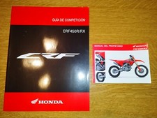 Guía de competición Honda Crf 450 R / Rx 2021 Manuale Spagnolo