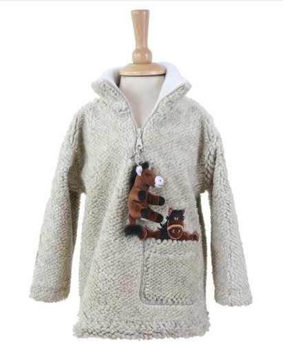 Fleece con zip collo - fleece,