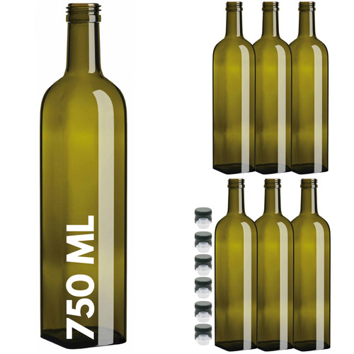 Bottiglie marasca per olio - bottiglie,
