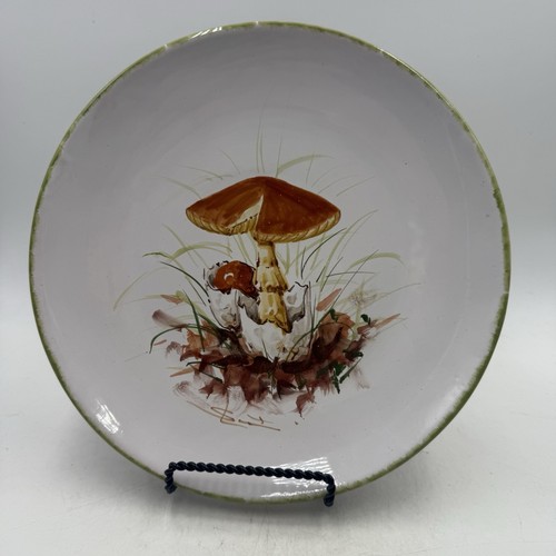 Piatto ceramica dipinto mano - piatto,