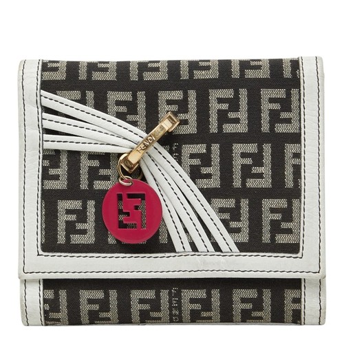 Fendi zucchino canvas - zucchino, leather