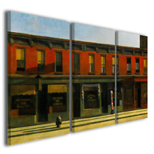 Stampe su tela canvas Hopper Edward Domenica mattina quadri moderni su tela 