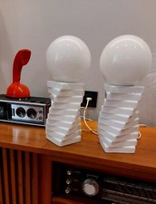 Lampade da comodino vintage di