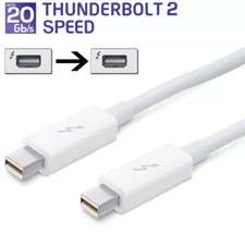 Thunderbolt 2 à Thunderbolt 2 Câble 20Gbps 0.5M pour Apple MacBook Air/Pro/iMac