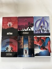 x6 Marvel Steelbook Lot