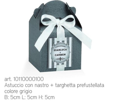 Scrigno grigio perlescente - scrigno,