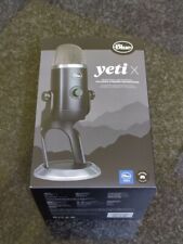 Blue Yeti X Black Microfono