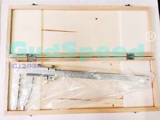 CALIBRO ANALOGICO A CORSOIO IN ACCIAIO  30 CM BECCO LUNGO MISURE  ESTERNE