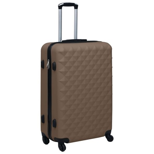 Hardcase trolley brown abs - hardcase,