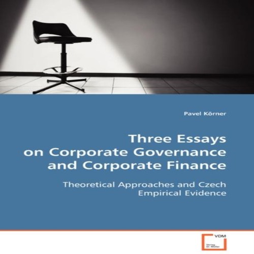 Three essays corporate - essays, on