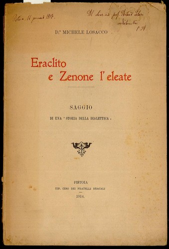 Eraclito zenone eleate - eraclito,