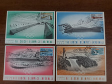 SERIE COMPLETA CARTOLINE CORTINA 1956 CON ANNULLI FILATELICI (3659)