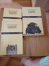 CAVALIERE INESISTENTE-VISCONTE DIMEZZATO-BARONE RAMPANTE di  I CALVINO