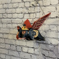 Elefante nero arte popolare