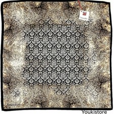 FOULARD BRACCIALINI " Pelliccia  "  50X50cm 100% seta MADE IN ITALY