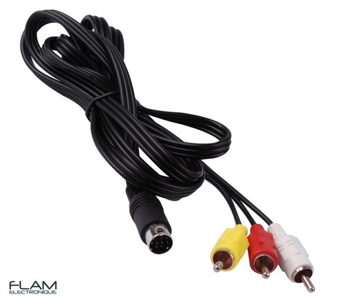 Cable video rca - rca, pour