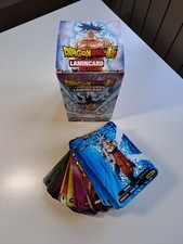 106 Lamincard Dragonball Super Universe Survival + personaggio Goku SS 7cm