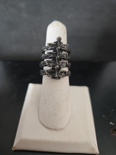 Anello costole in acciaio - anello,