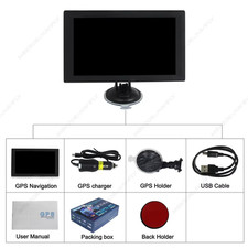 Touch Screen HD Da 9 Pollici Navigazione GPS per Auto 2D 3D Voce Multilingue Ult