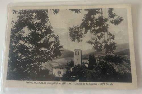 Cartolina montecarelli - cartolina, di