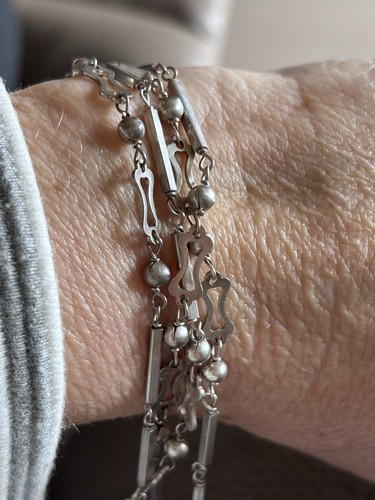Collana collane lunga argento - collane,