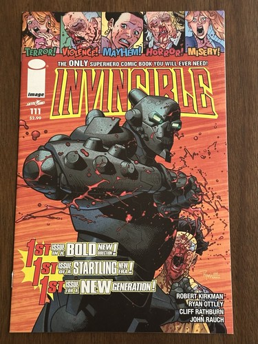 Invincible 111 prima - #111, stampa