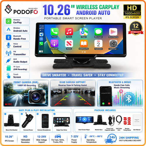 Autoradio wireless - autoradio, 10,26"