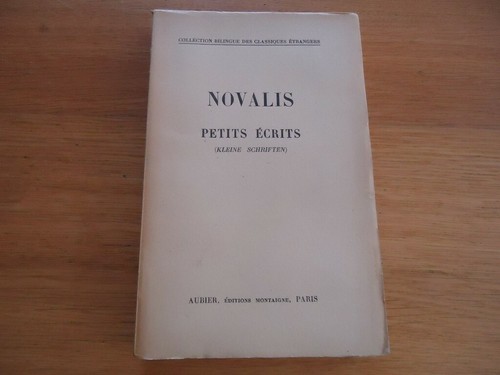 Litterature novalis petits - litterature,