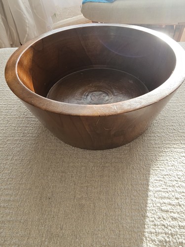 Vintage teak grande ciotola - vintage,
