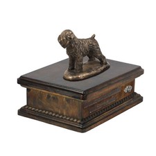 Terrier Nero Russo urna di