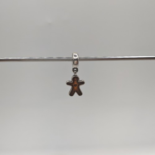 Charm smalto cuore uomo pan - cuore,