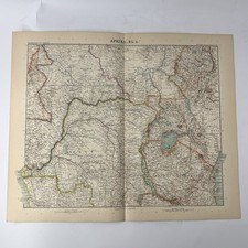 Stampa antica Africa centrale