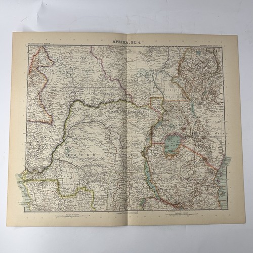 Stampa antica africa centrale - stampa,