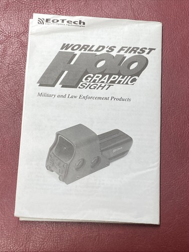 Eotech world first - eotech,