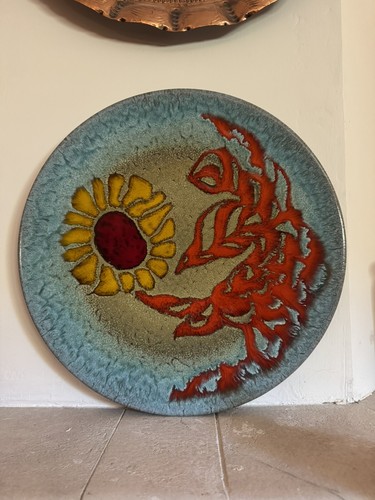 Piatto parete ceramica - piatto,