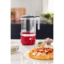 KitchenAid 5KFCB519EER tritaverdure elettrico 1,19 L 24 W Trasparente, Rosso