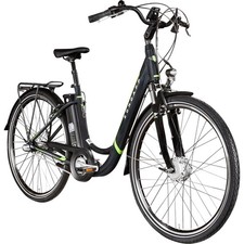 Zündapp Z510 e-bike city bike bicicletta 28" bicicletta elettrica grigio/verde 48 cm merce di serie B