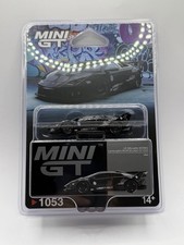 1/64 NUOVA Mini GT LB-Silhouette FUNZIONANTE Lamborghini Murcielago GT EVO Nera