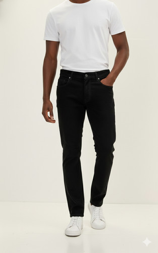 Indossa pantaloni praty neri - indossa,
