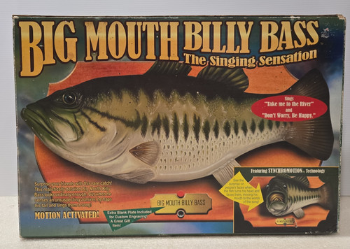 Targa pesce cantante gemmy - targa, big
