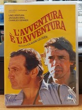 L'AVVENTURA E' L'AVVENTURA DVD CLAUDE LELOUCH LINO VENTURA CONSEGNA 24/48H BRT