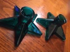 I Guzzini -  set n. 2 portacandele a stella vintage