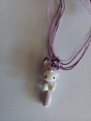Collana charm ciondolo hello - collana,