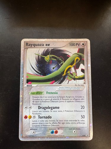 Carta pokemon rayquaza 039 - carta,