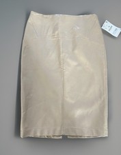 GONNA MIDI ECOPELLE ZARA tg L