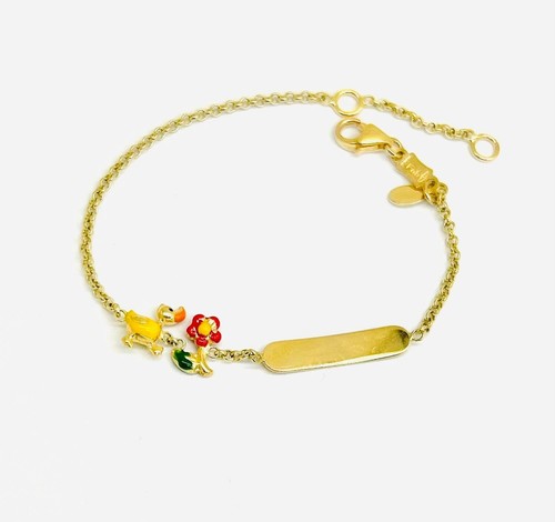 Bracciale bambini oro giallo - bracciale,