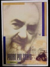 Italia 2002 Folder Padre Pio Santo