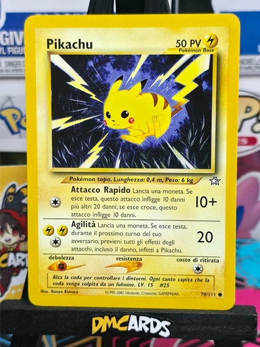 Pokemon pikachu 111 neo - pikachu, |
