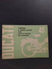 DUCATI 48 cc catalogo e listino della poarti di ricambio anni 50 60 70